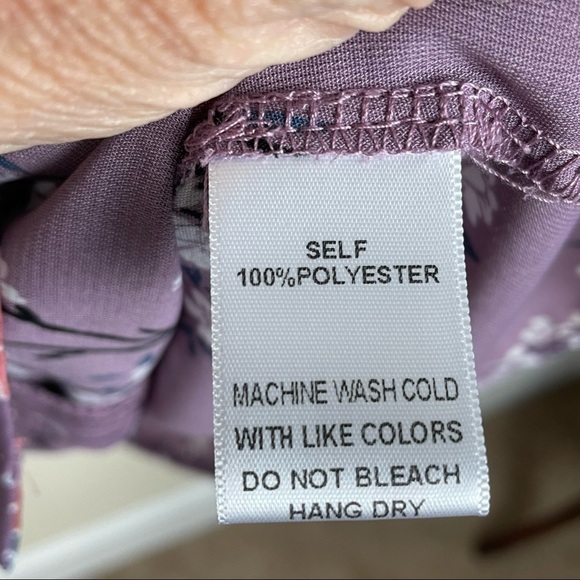 Soprano Purple Floral Dress - Picture 11 of 11